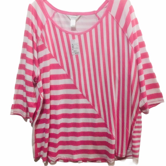 C.j.bank plus size top size 3X - Picture 3 of 5